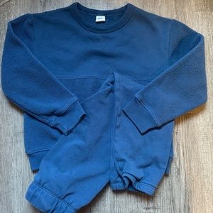 Gap toddler boy fleece matching set 5 years